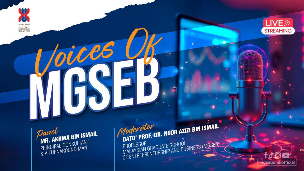 [LIVE PODCAST 001] VOICES OF MGSEB: TURNING CRISIS INTO COMEBACK